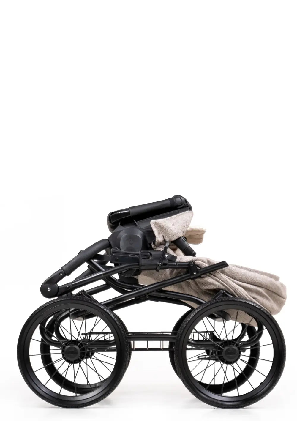 Angelcab Kinderwagen-Set 'C3-Series' Upminster – kompakt zusammengeklappt