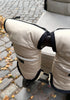 Premium Lammfell-Handwärmer dune beige