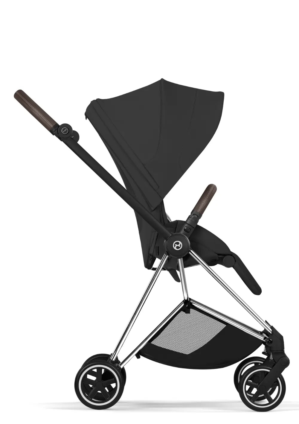 Cybex Kinderwagen-Set 'Mios' Sepia Black / Chrome Brown Frame