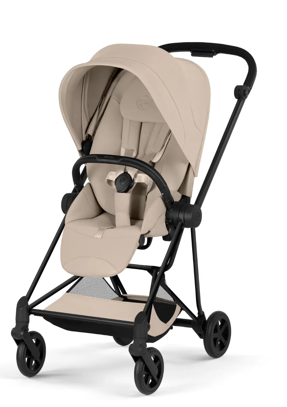 Cybex Kinderwagen-Set 'Mios' Cozy Beige / Matt Black Frame