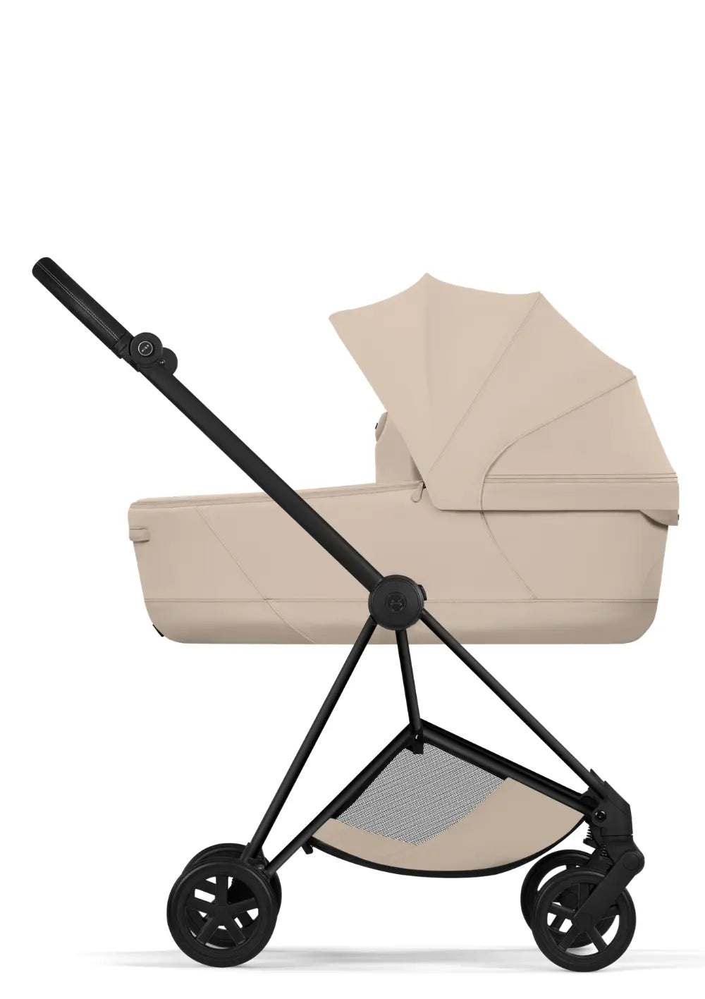 Cybex Kinderwagen-Set 'Mios' Cozy Beige / Chrome Brown Frame