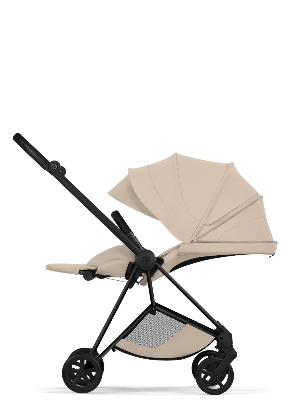 Cybex Kinderwagen-Set 'Mios' Cozy Beige / Matt Black Frame