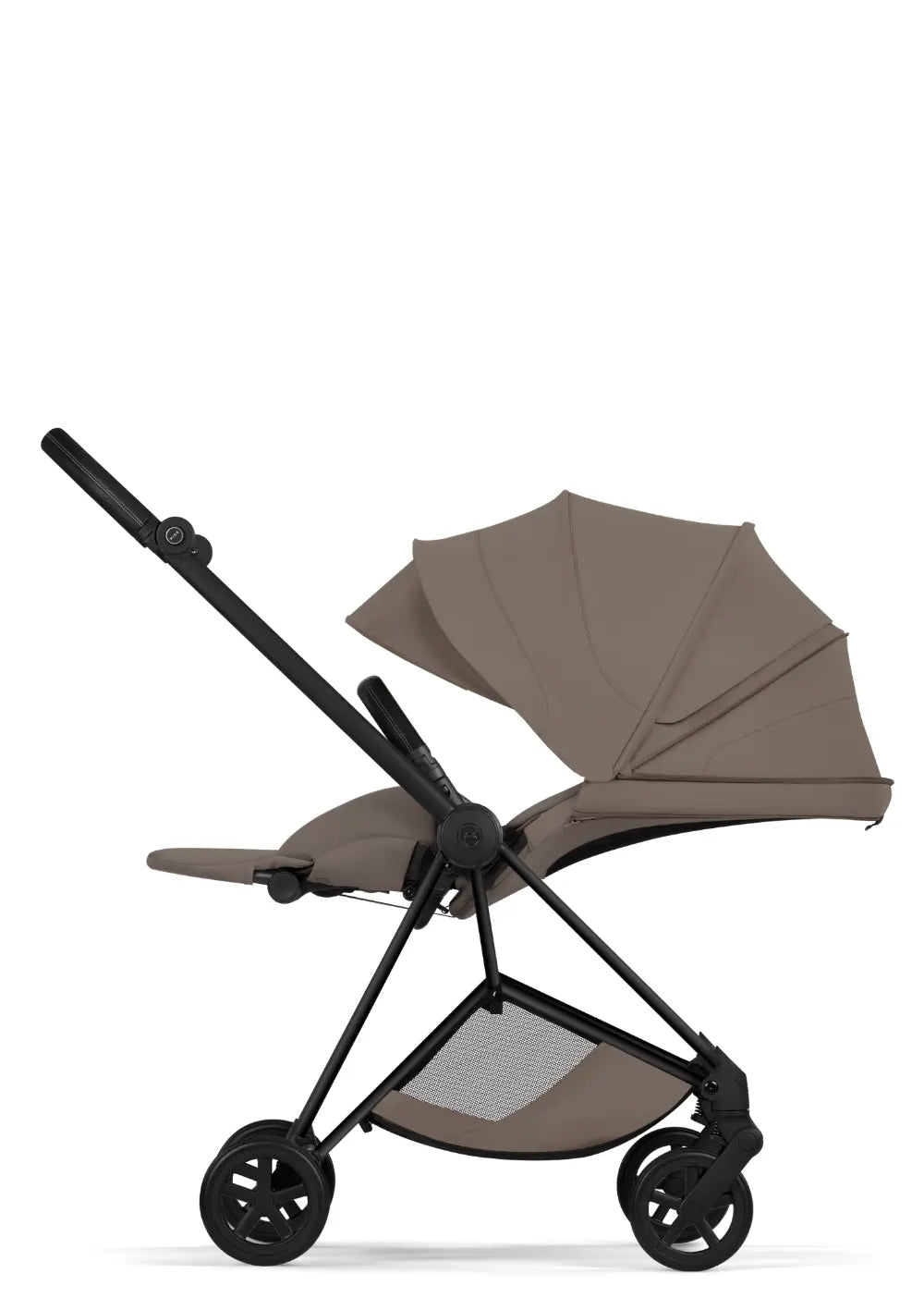 Cybex Kinderwagen-Set 'Mios' Coconut Brown / Matt Black Frame 