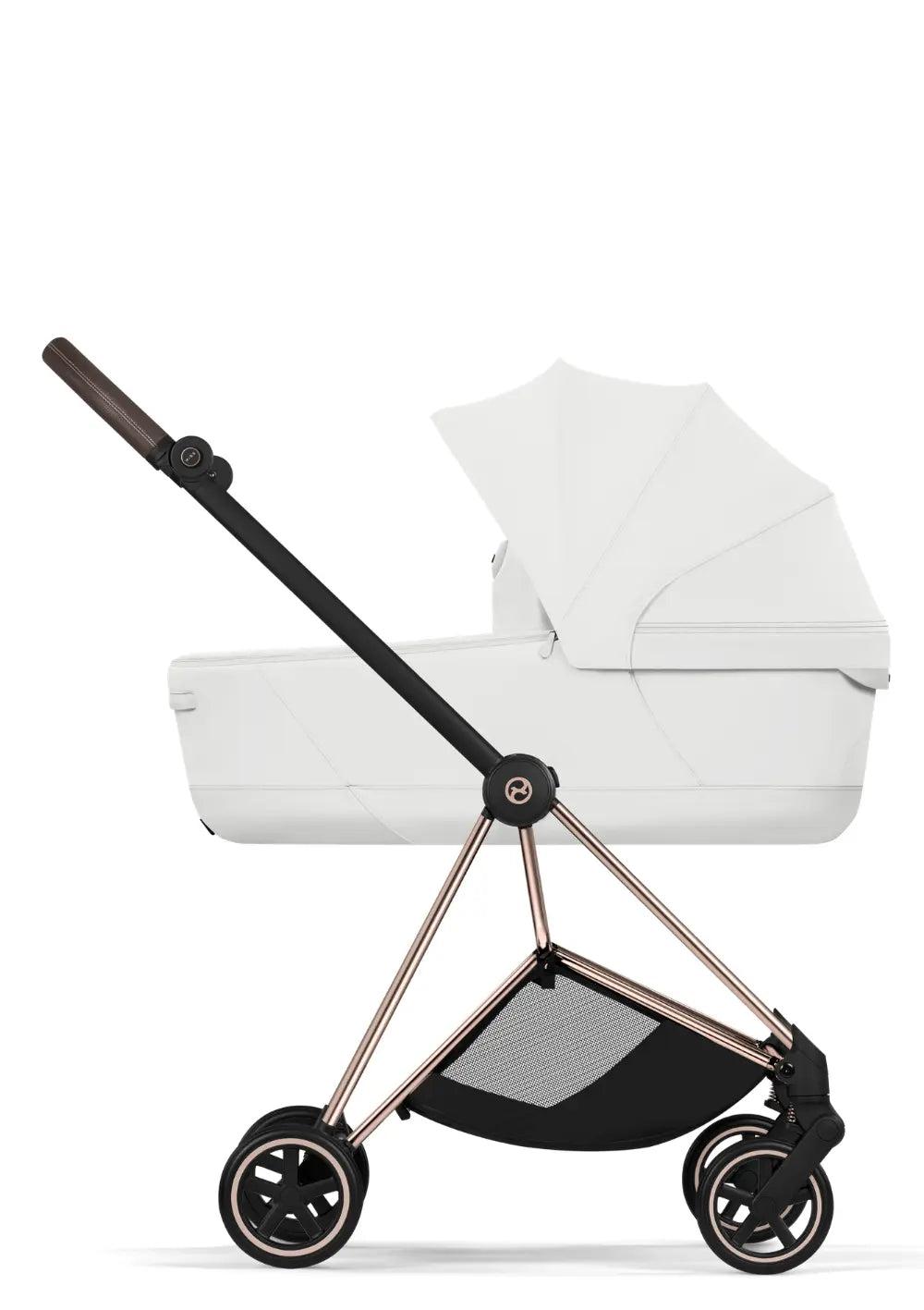 Cybex Kinderwagen-Set 'Mios' Off White / Roségold Frame