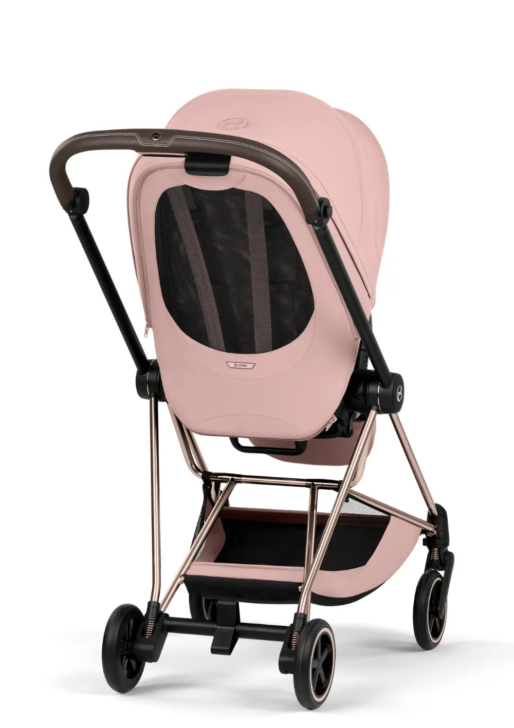 Cybex Kinderwagen-Set 'Mios' Peach Pink / Roségold Frame