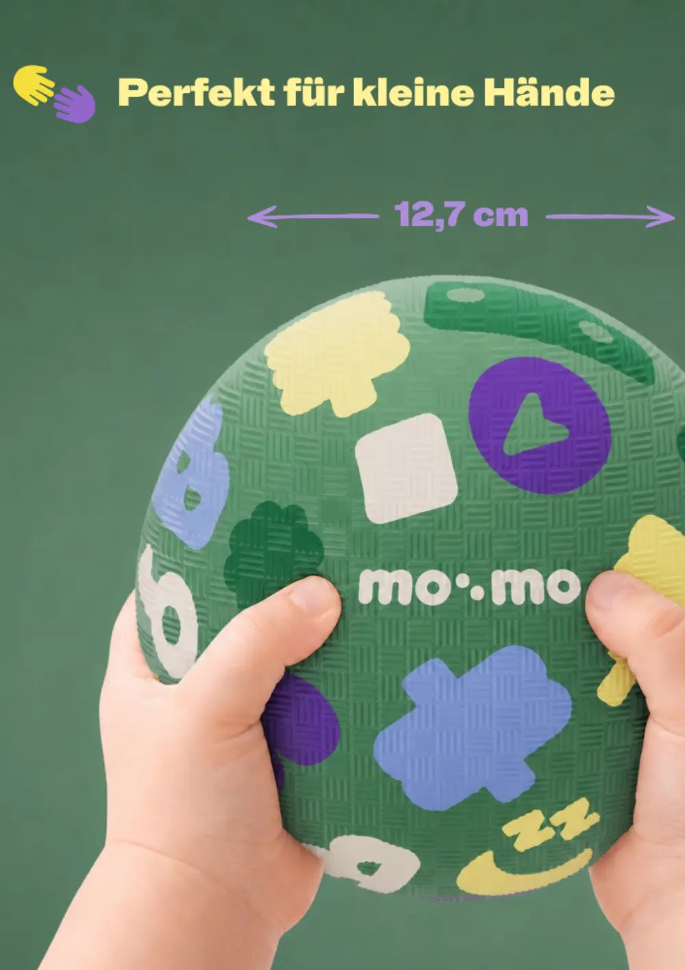 mo:mo Starter-Set 'Bouncing Buddy' Spielball mit App-Zugang Spinach