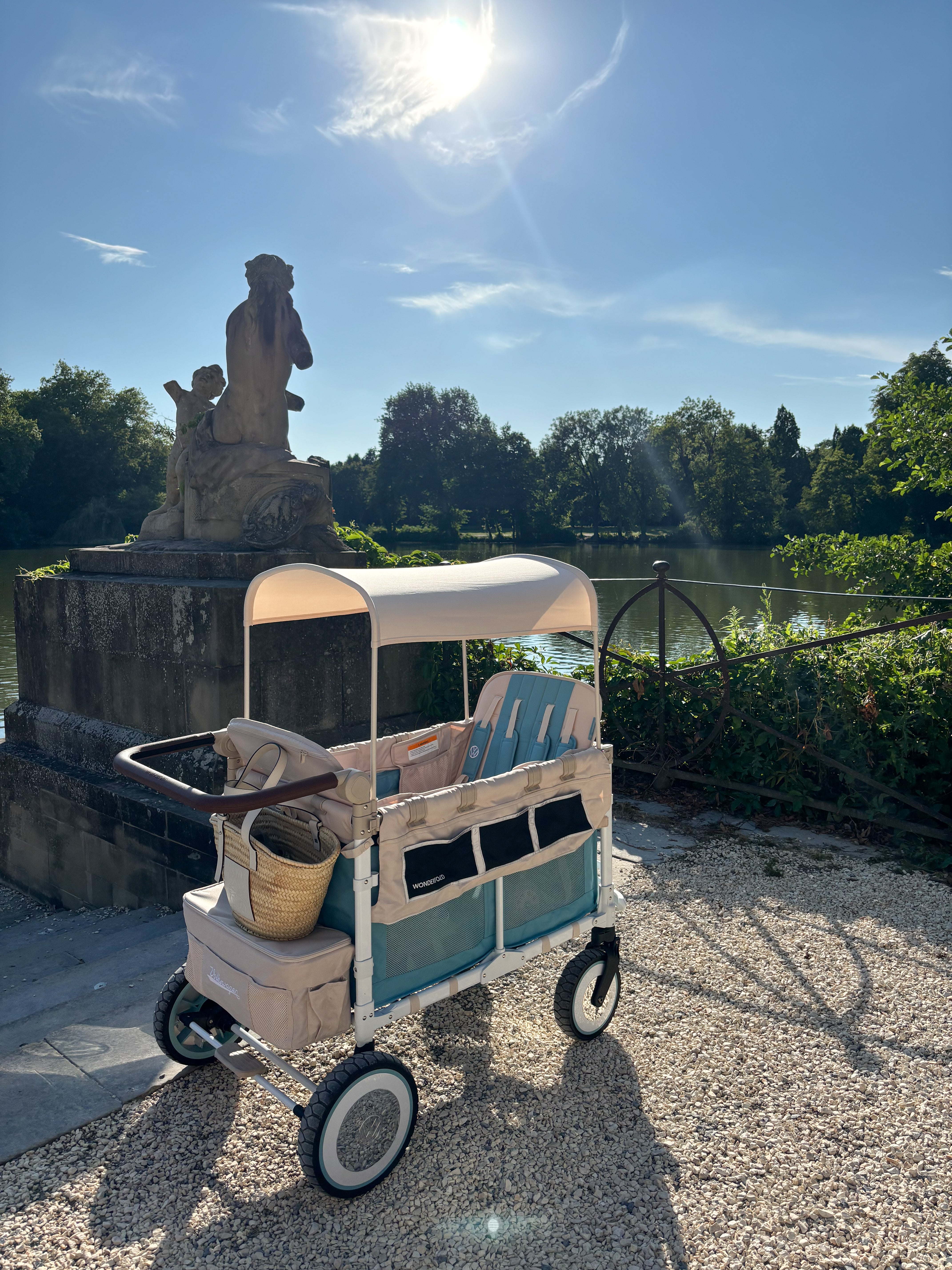 VW2 Volkswagen Kinderwagen 2-Sitzer