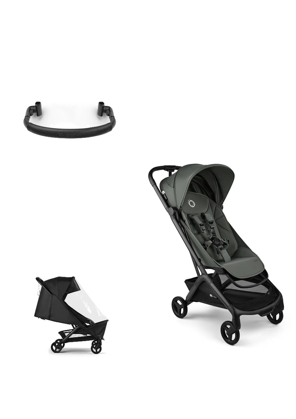 Butterfly 2' Bundle – Unverzichtbares Buggy-Set Forest Green