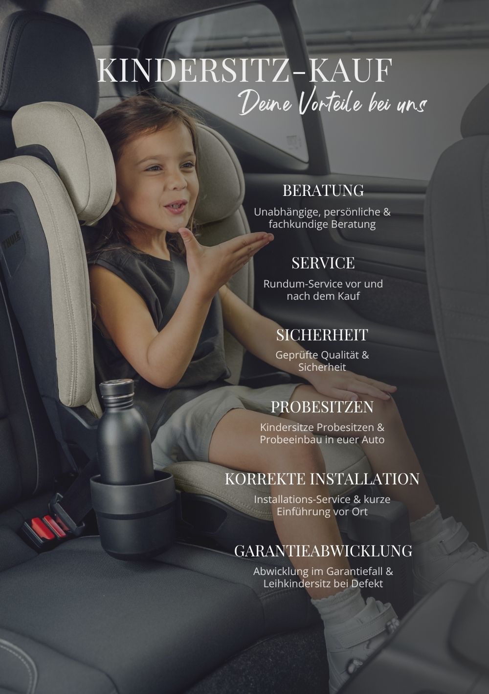 Kindersitz-Kauf bei KIND DER STADT – Vorteile