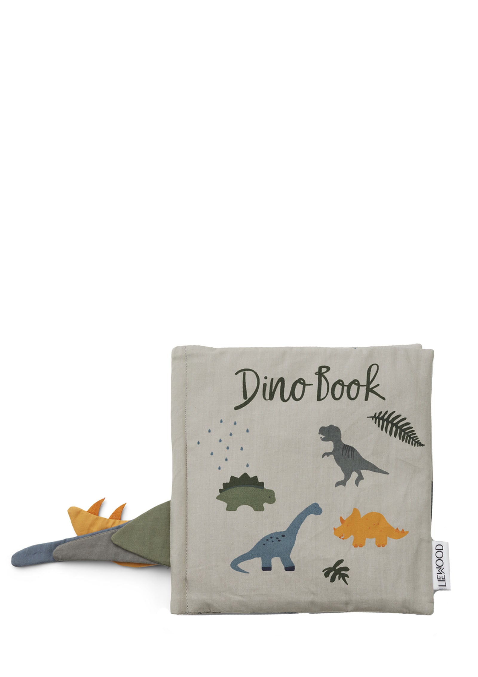 Liewood Dino Buch 'Dennis' Dove blue mix