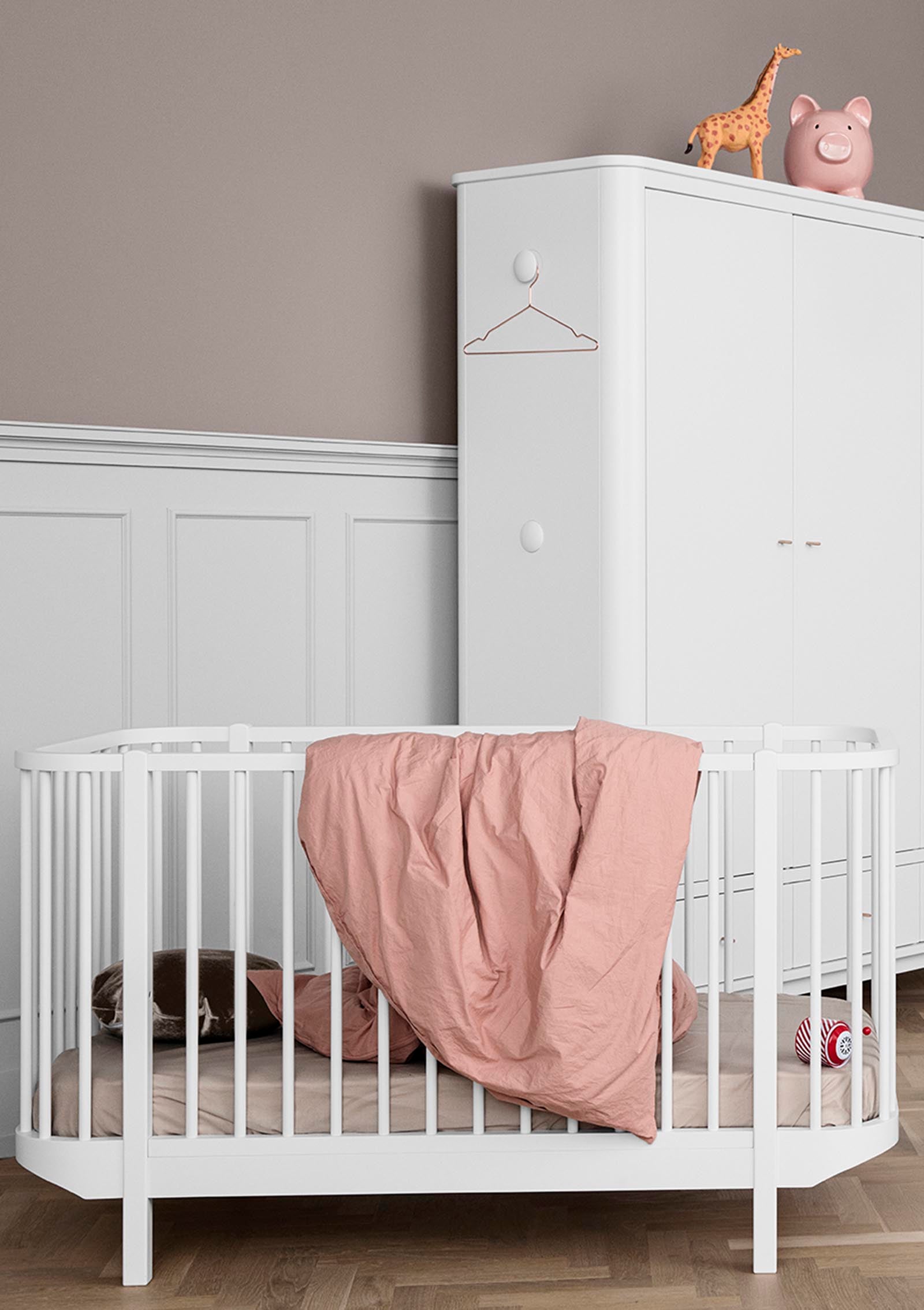 Oliver Furniture Wood Baby- und Kinderbett weiß