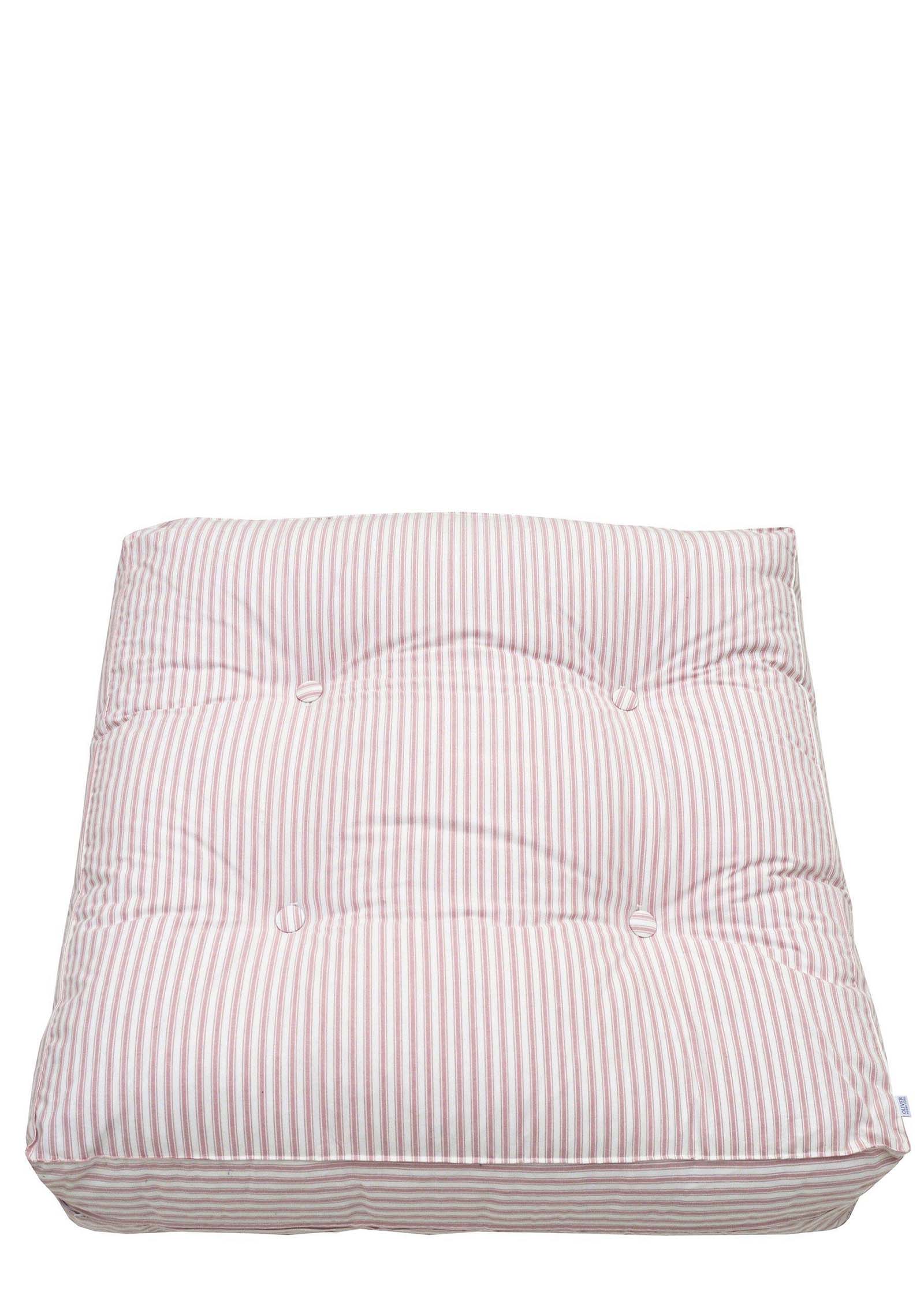 Oliver Furniture Seaside Bodenkissen für Hochbett rosa Streifen