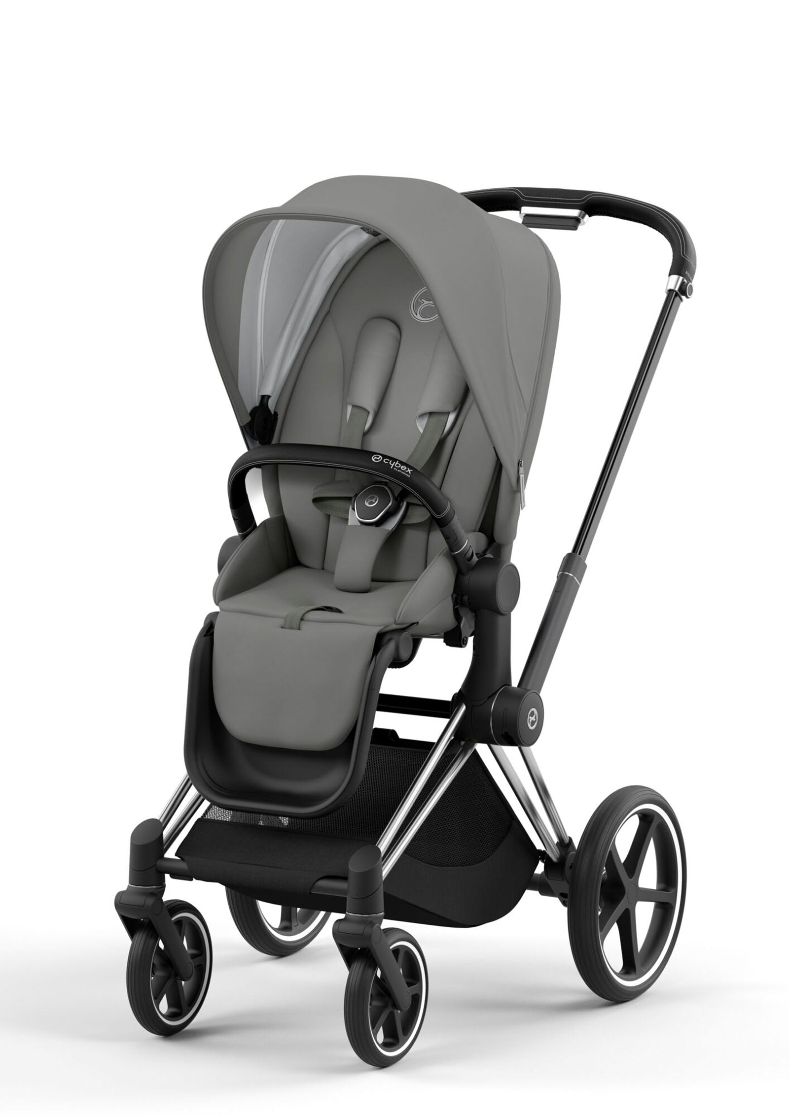 Priam 4 Kinderwagen-Set Soho Grey