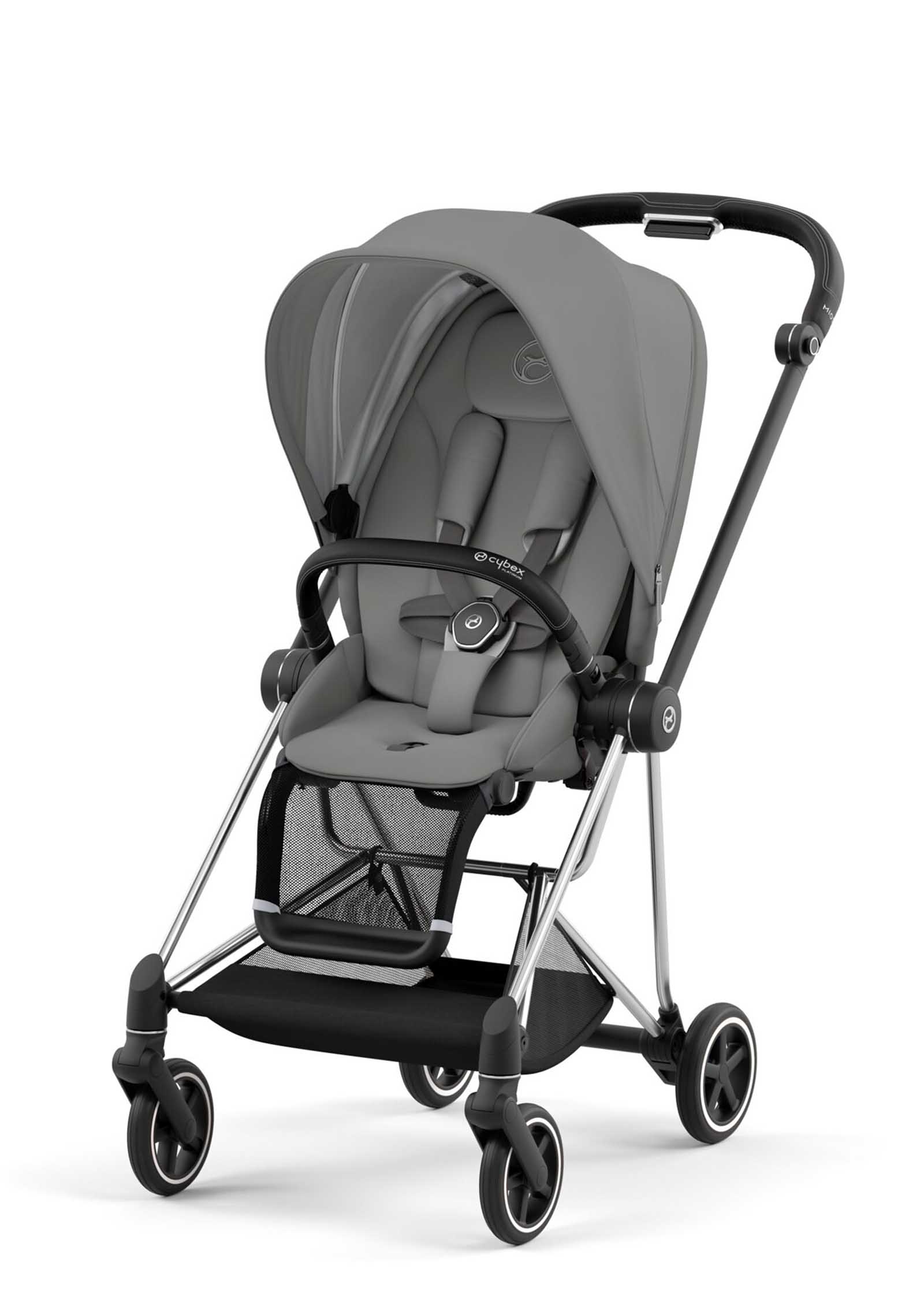 Cybex Mios 3.0 Soho Grey - Chrome Black