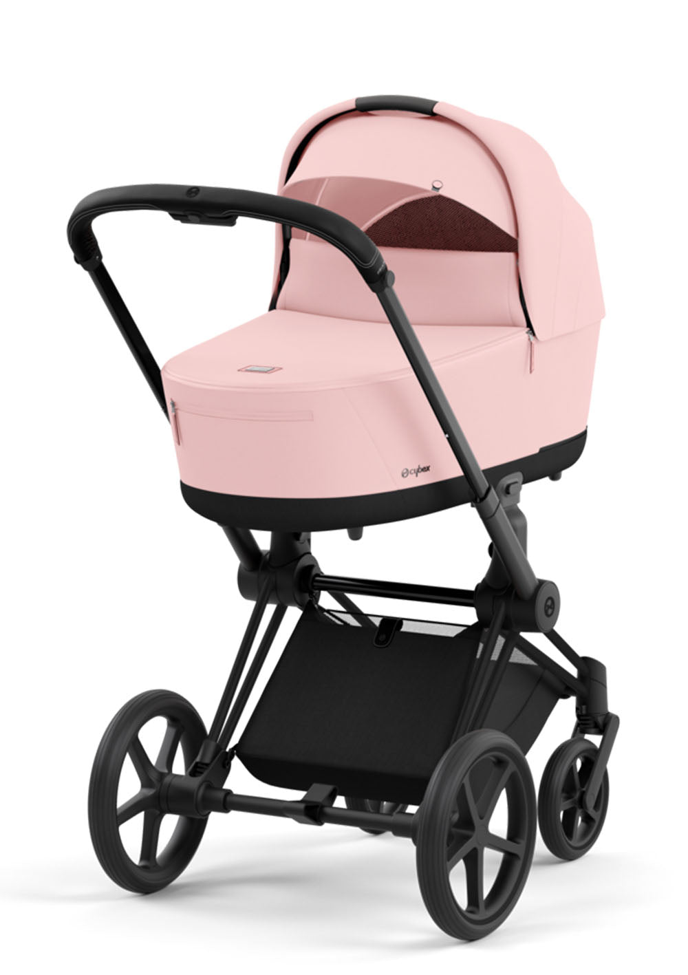 CYBEX Platinum Priam Kinderwagen-Set 'Comfort' Peach Pink