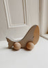 Holzspielzeug Rollender Wal