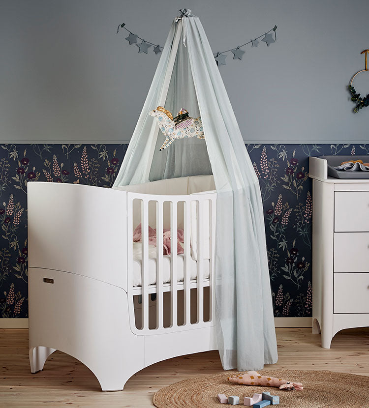 Leander Babybett store Kinderbett Juniorbett weiß